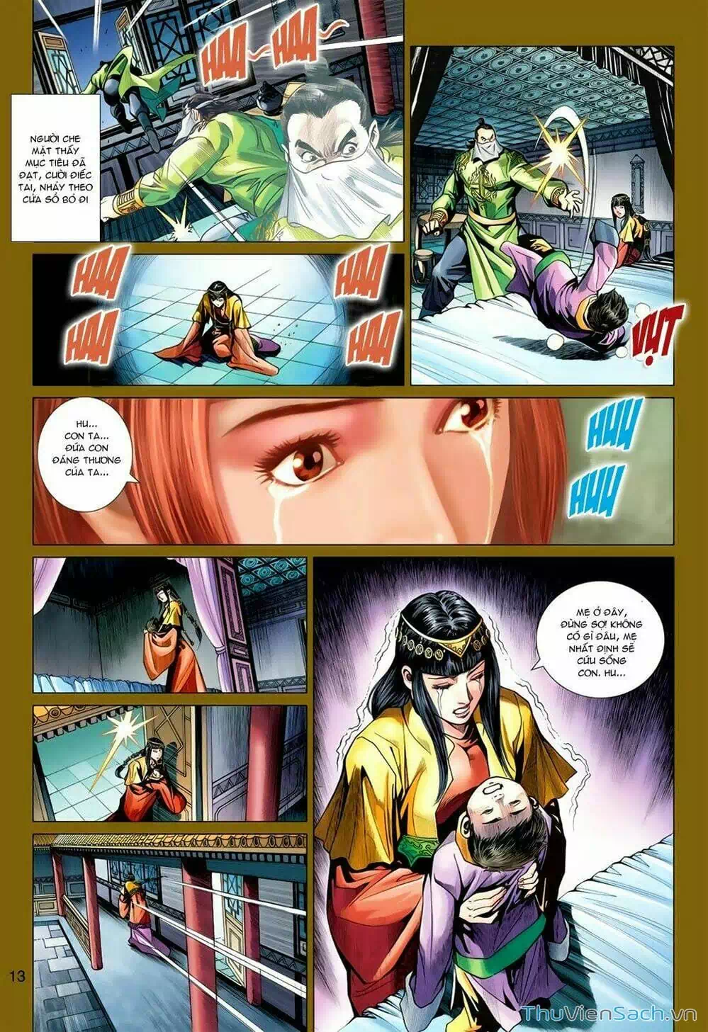 Truyện Tranh Anh Hùng Xạ Điêu - Manhua trang 4