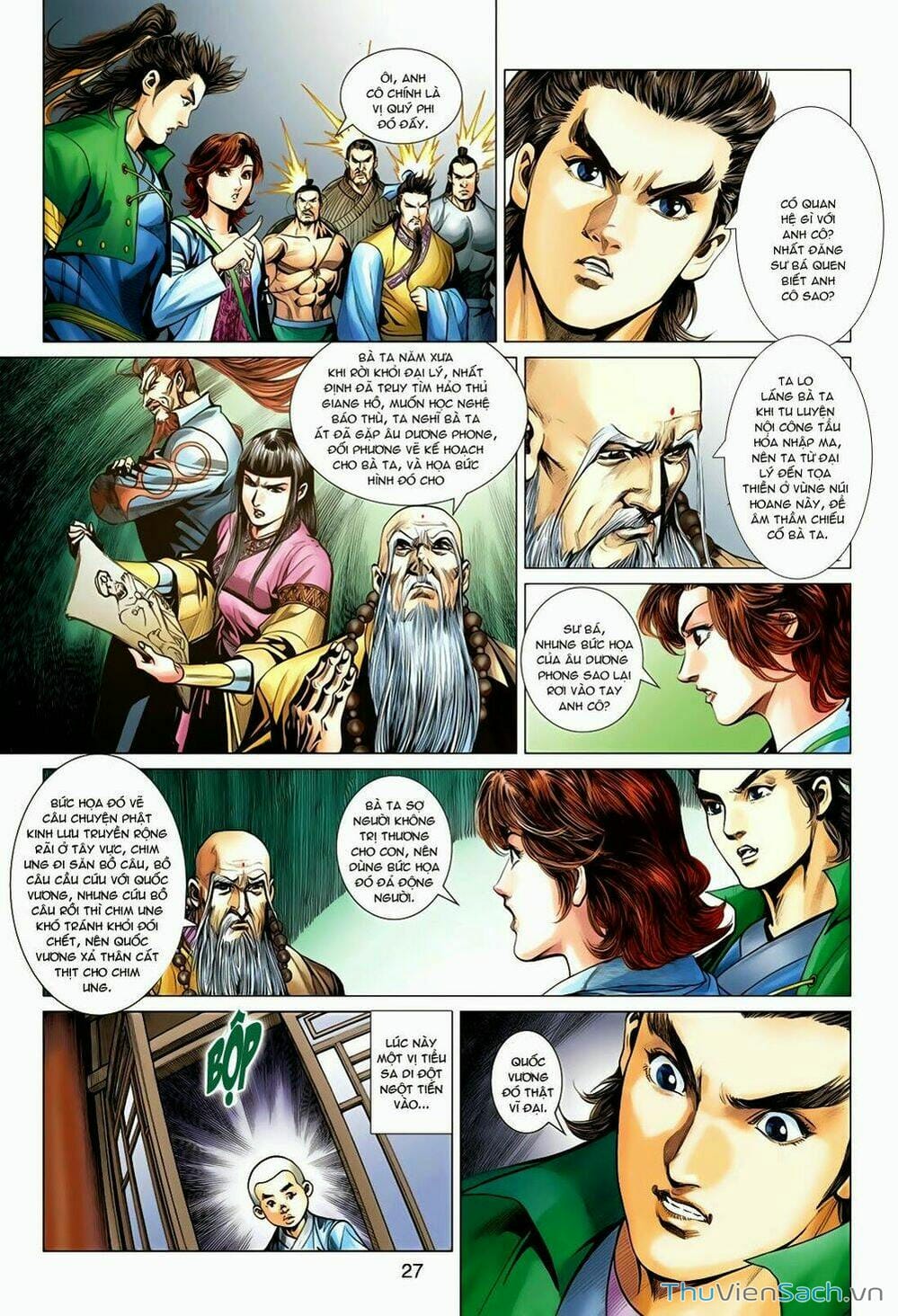 Truyện Tranh Anh Hùng Xạ Điêu - Manhua trang 4