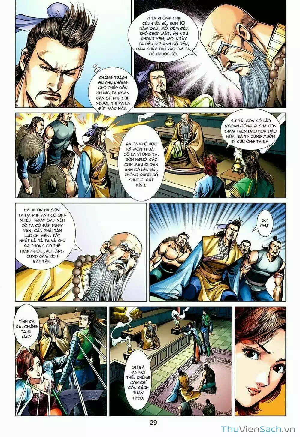 Truyện Tranh Anh Hùng Xạ Điêu - Manhua trang 4