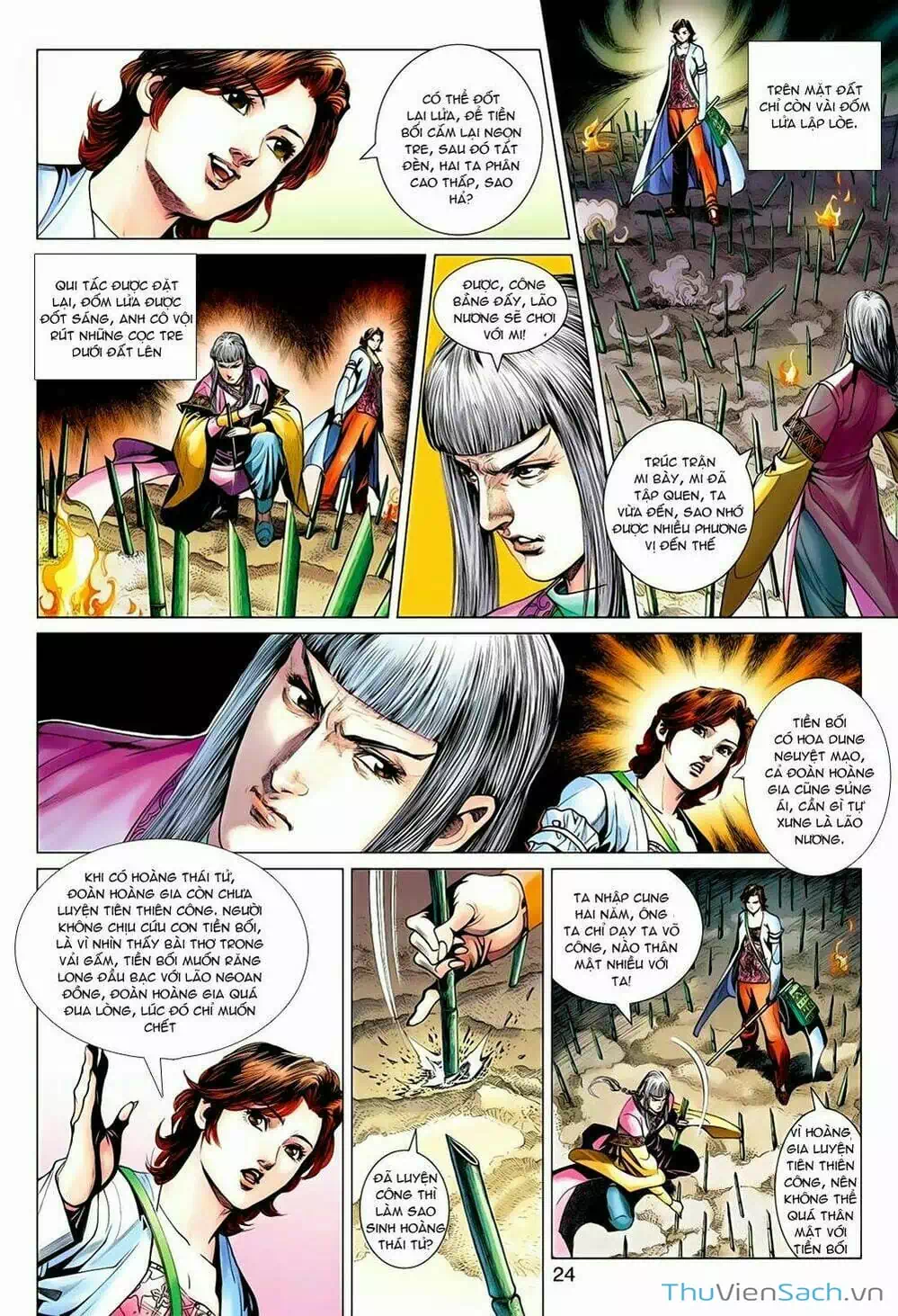 Truyện Tranh Anh Hùng Xạ Điêu - Manhua trang 4