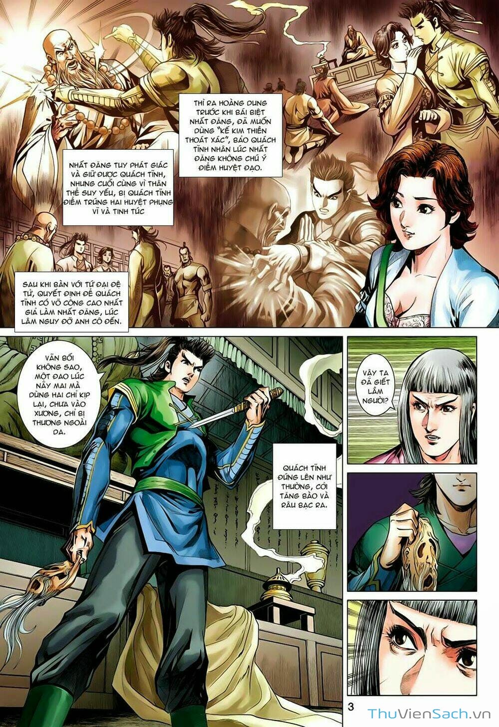 Truyện Tranh Anh Hùng Xạ Điêu - Manhua trang 4