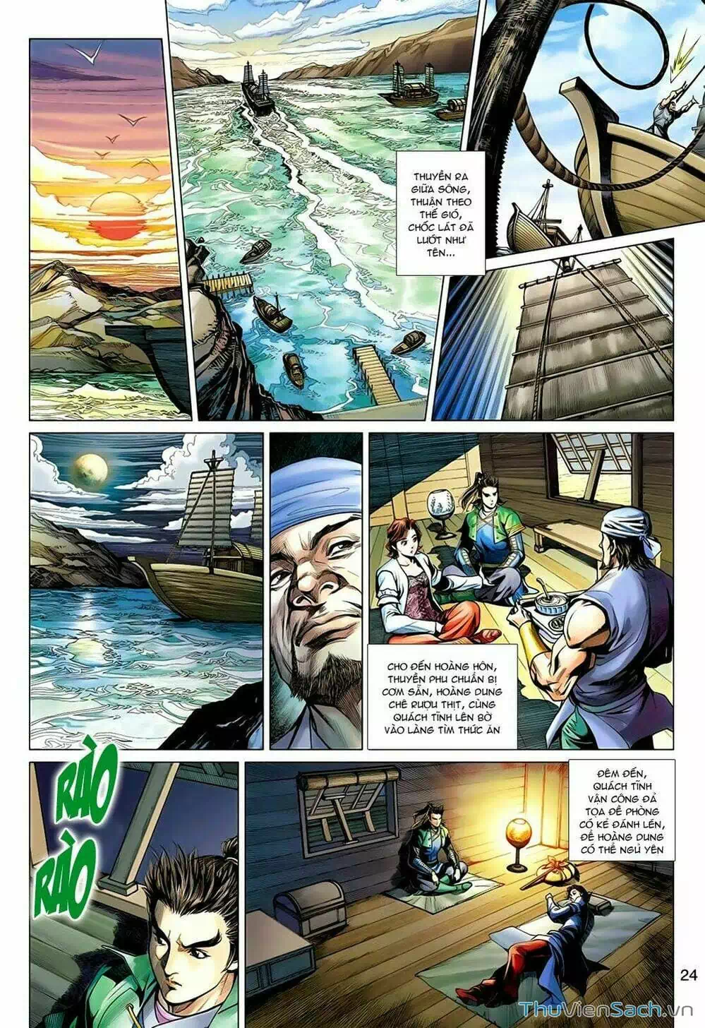 Truyện Tranh Anh Hùng Xạ Điêu - Manhua trang 4