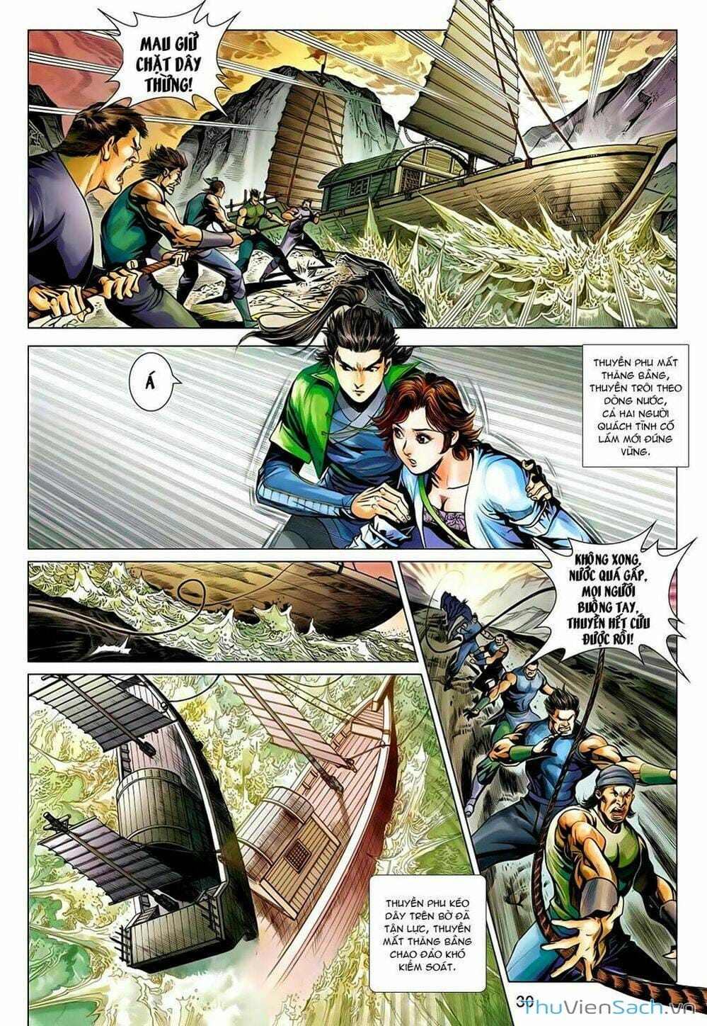 Truyện Tranh Anh Hùng Xạ Điêu - Manhua trang 4