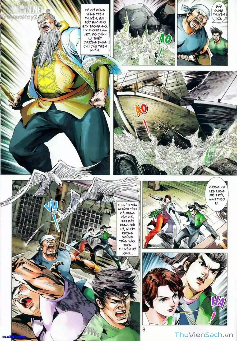 Truyện Tranh Anh Hùng Xạ Điêu - Manhua trang 4