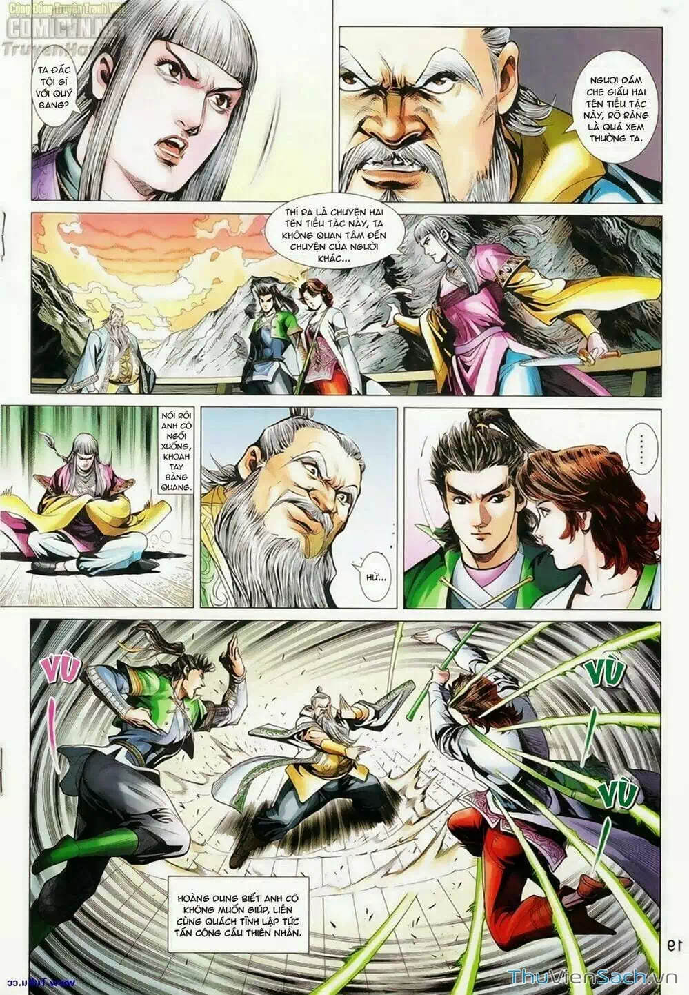 Truyện Tranh Anh Hùng Xạ Điêu - Manhua trang 4