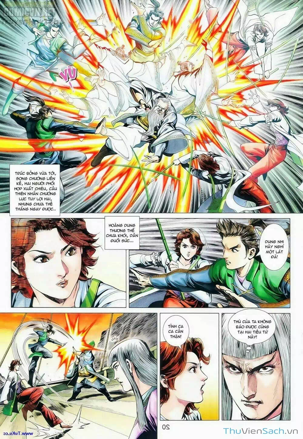 Truyện Tranh Anh Hùng Xạ Điêu - Manhua trang 4