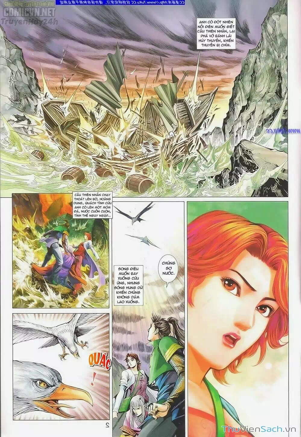 Truyện Tranh Anh Hùng Xạ Điêu - Manhua trang 4