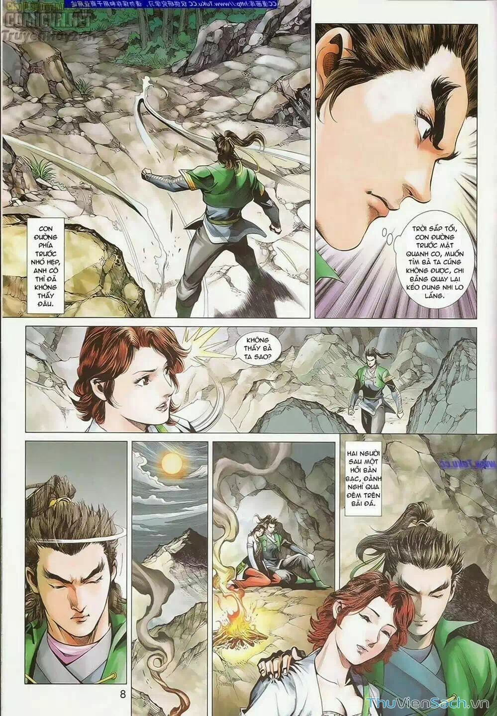 Truyện Tranh Anh Hùng Xạ Điêu - Manhua trang 4
