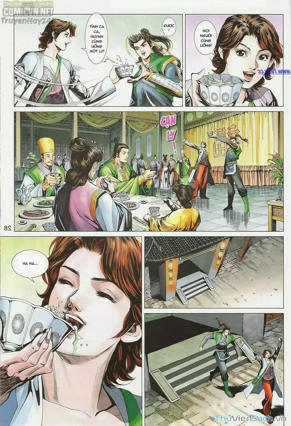 Truyện Tranh Anh Hùng Xạ Điêu - Manhua trang 4