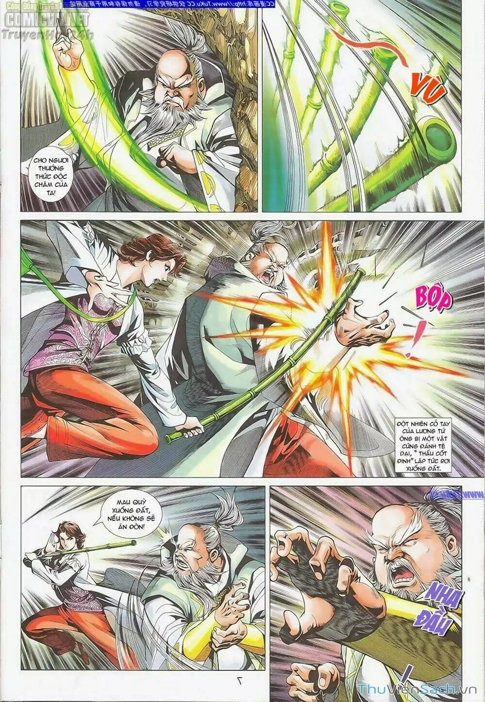 Truyện Tranh Anh Hùng Xạ Điêu - Manhua trang 4