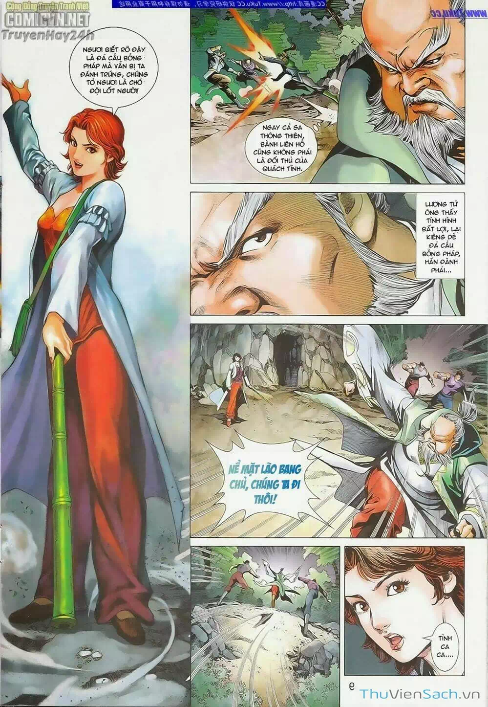 Truyện Tranh Anh Hùng Xạ Điêu - Manhua trang 4
