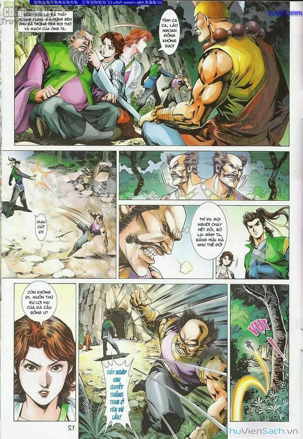 Truyện Tranh Anh Hùng Xạ Điêu - Manhua trang 4