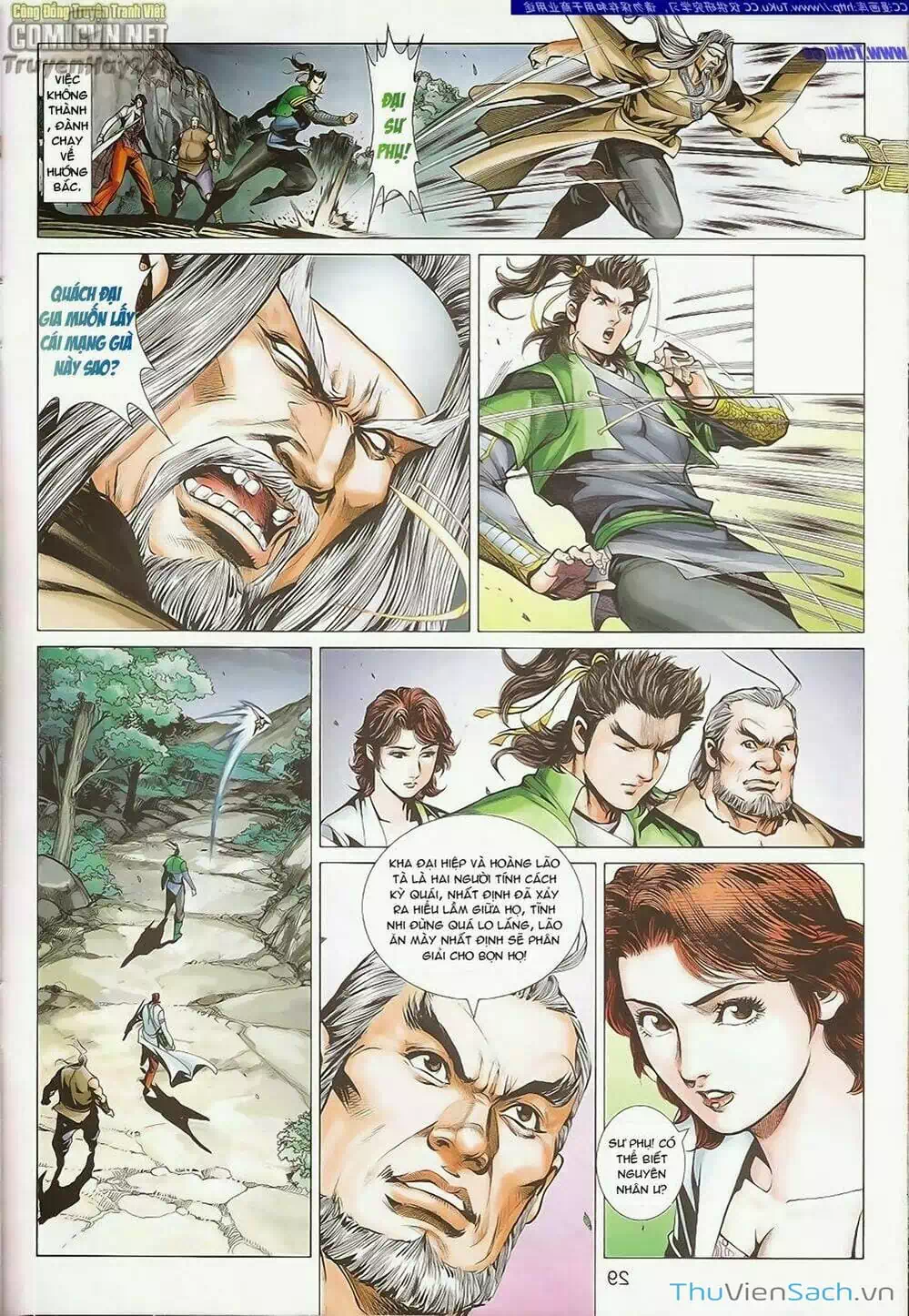 Truyện Tranh Anh Hùng Xạ Điêu - Manhua trang 4