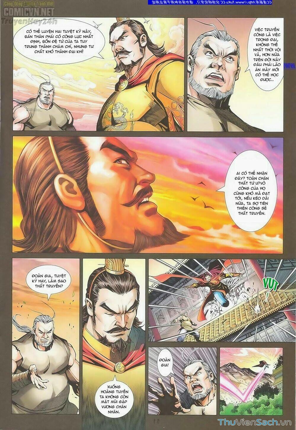 Truyện Tranh Anh Hùng Xạ Điêu - Manhua trang 4