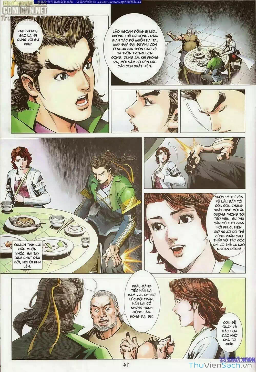 Truyện Tranh Anh Hùng Xạ Điêu - Manhua trang 4