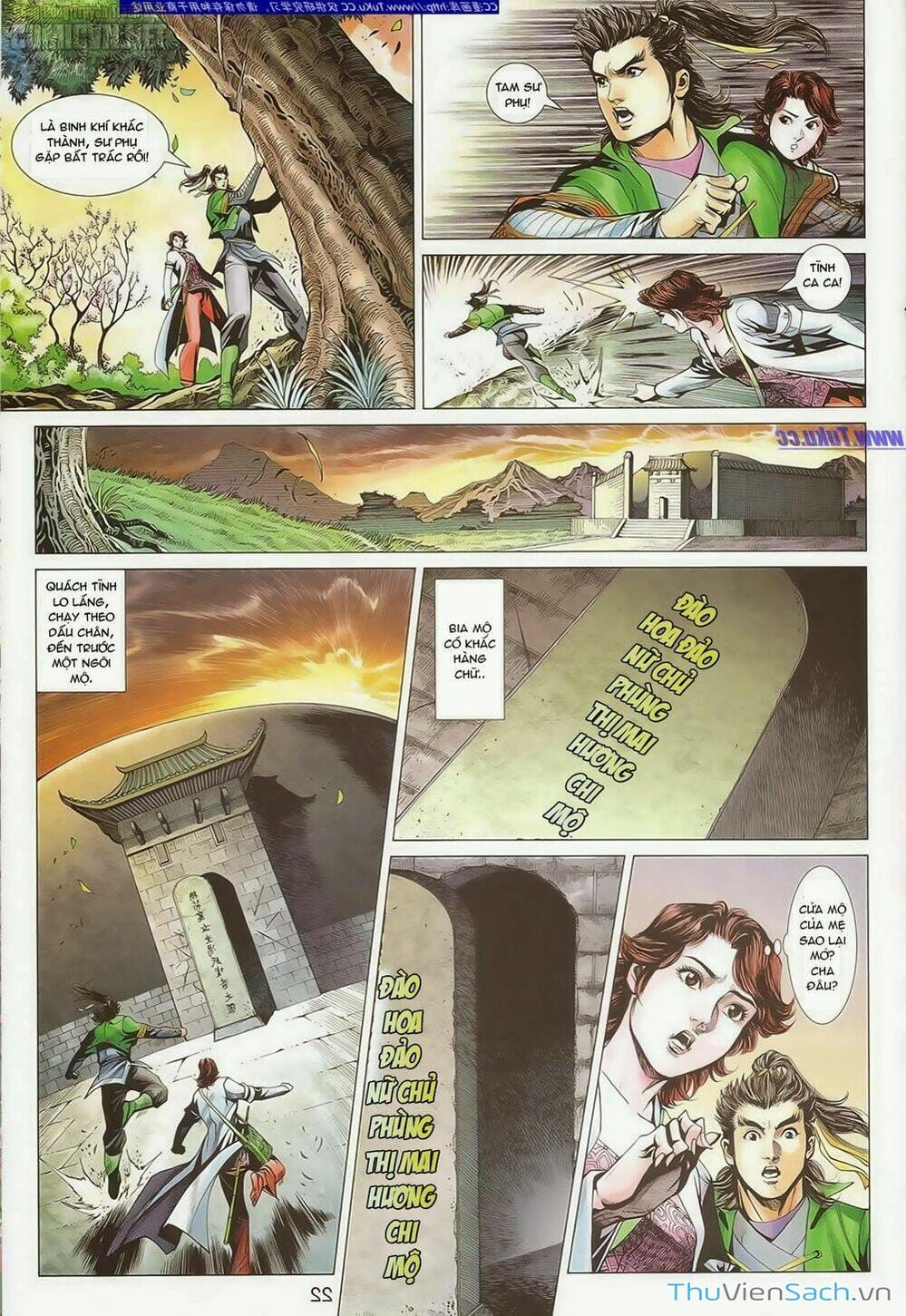 Truyện Tranh Anh Hùng Xạ Điêu - Manhua trang 4