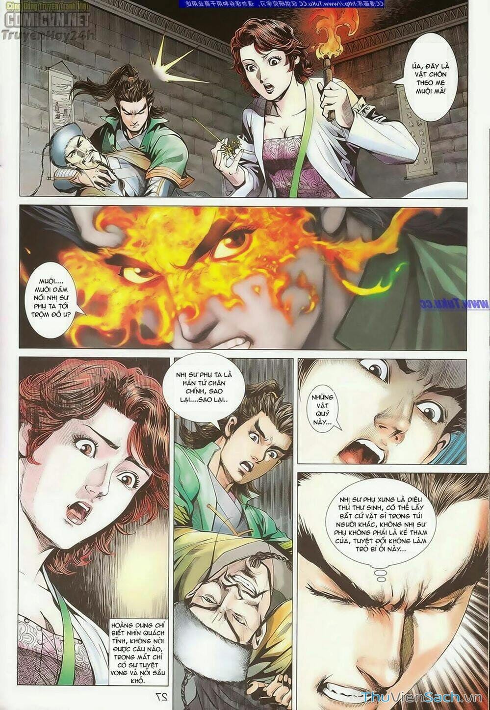 Truyện Tranh Anh Hùng Xạ Điêu - Manhua trang 4