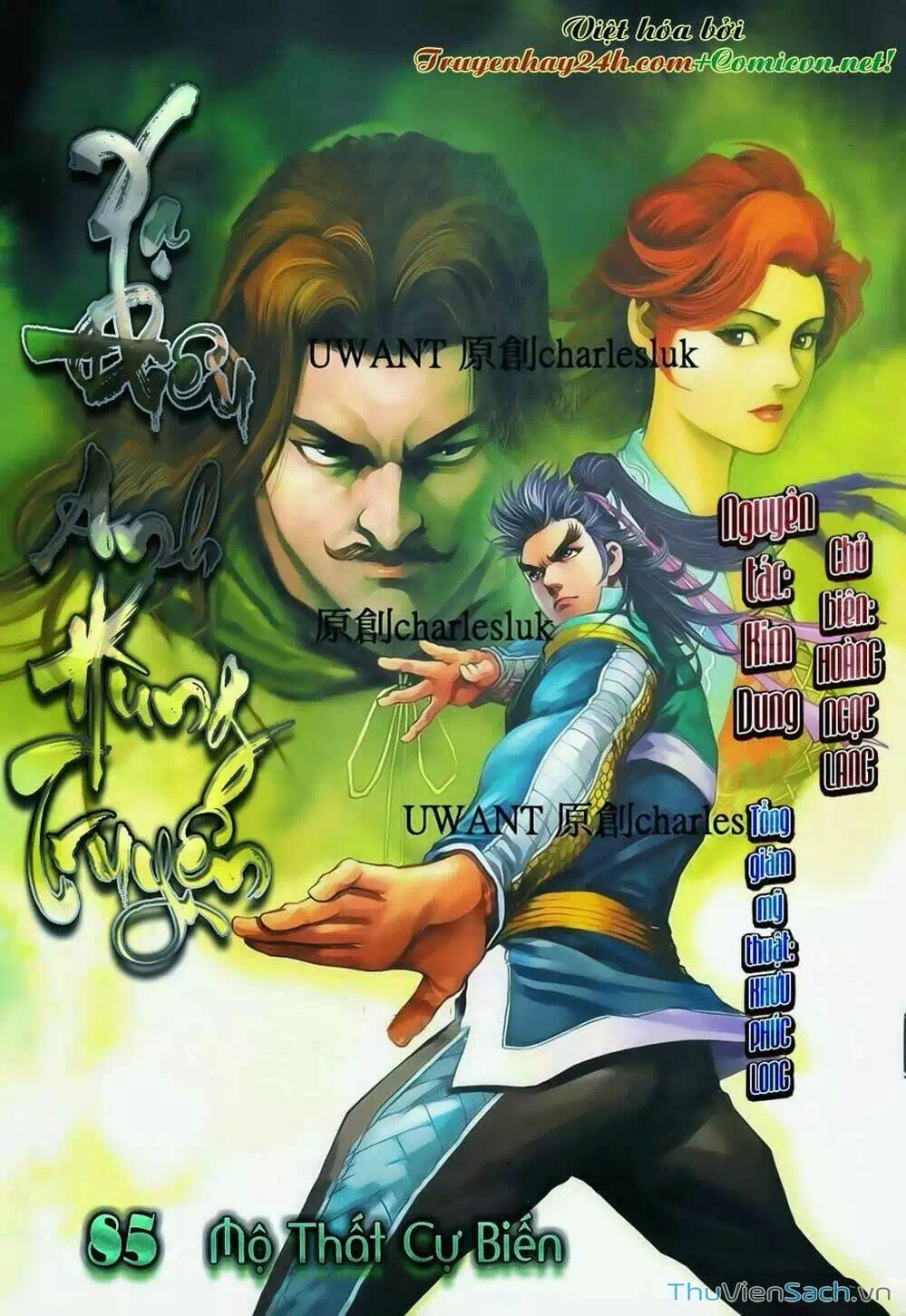 Truyện Tranh Anh Hùng Xạ Điêu - Manhua trang 4