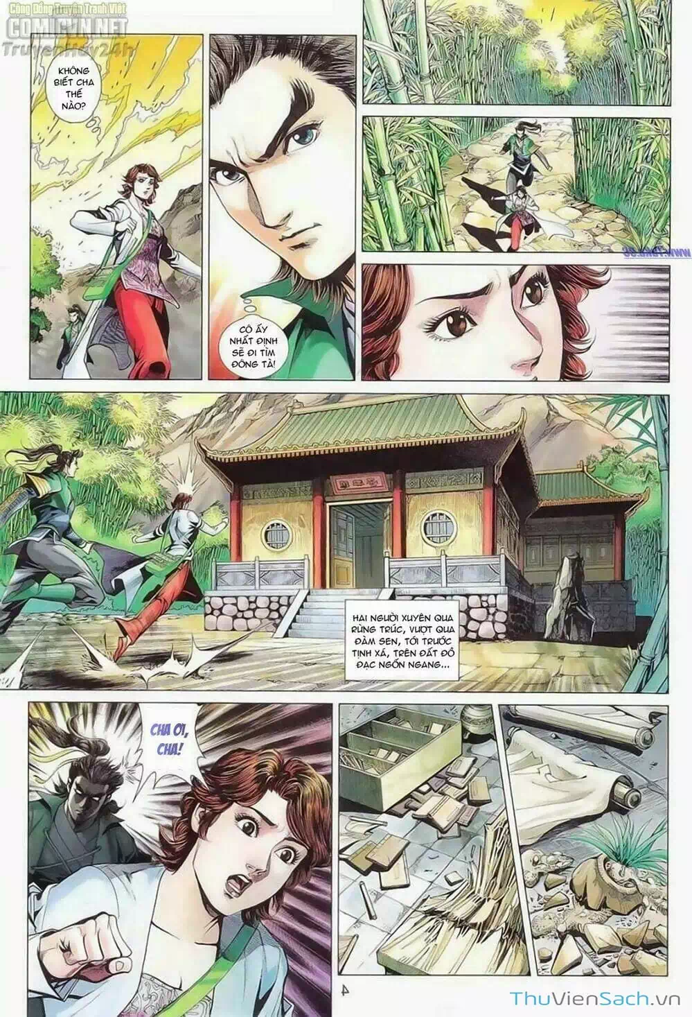 Truyện Tranh Anh Hùng Xạ Điêu - Manhua trang 4