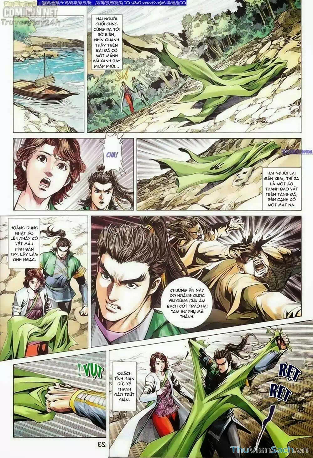 Truyện Tranh Anh Hùng Xạ Điêu - Manhua trang 4
