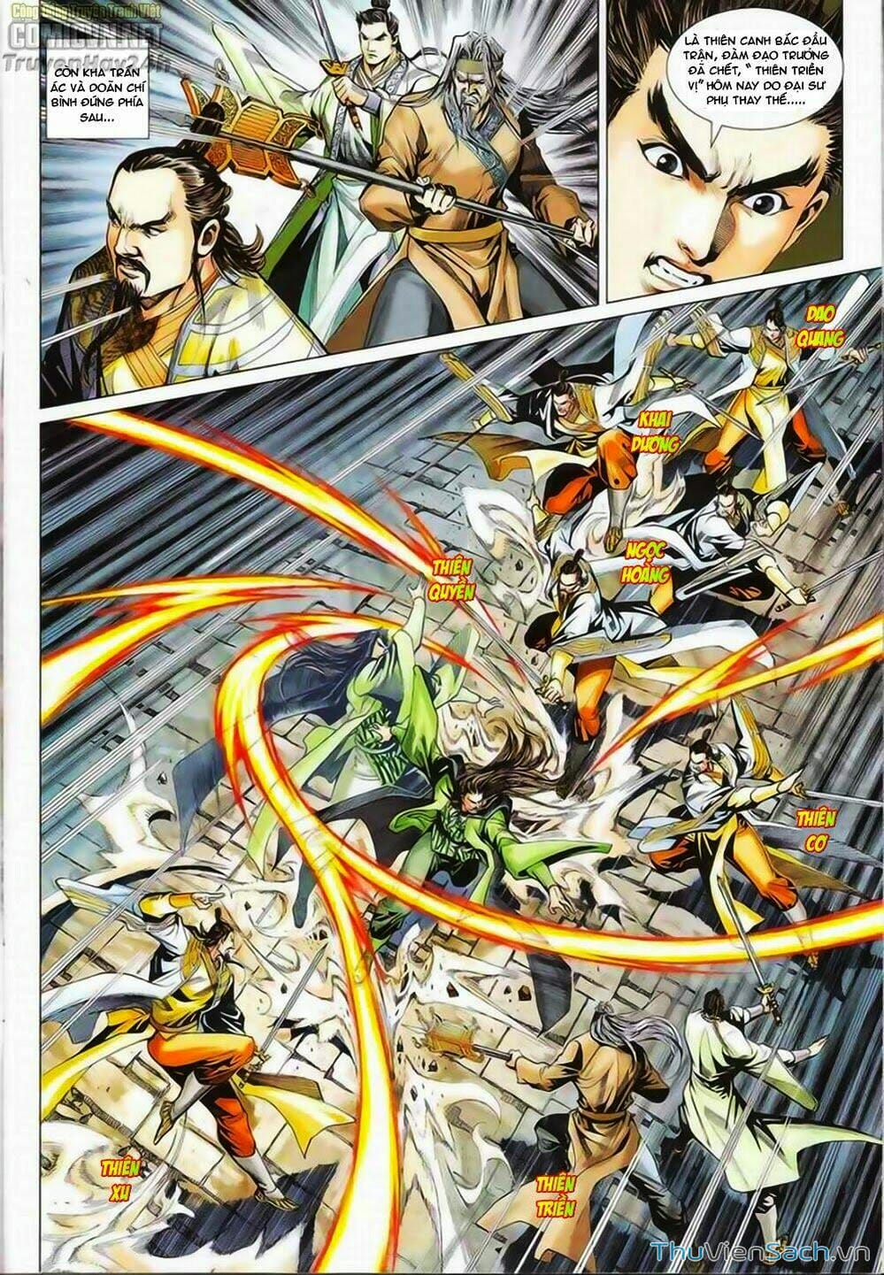 Truyện Tranh Anh Hùng Xạ Điêu - Manhua trang 4