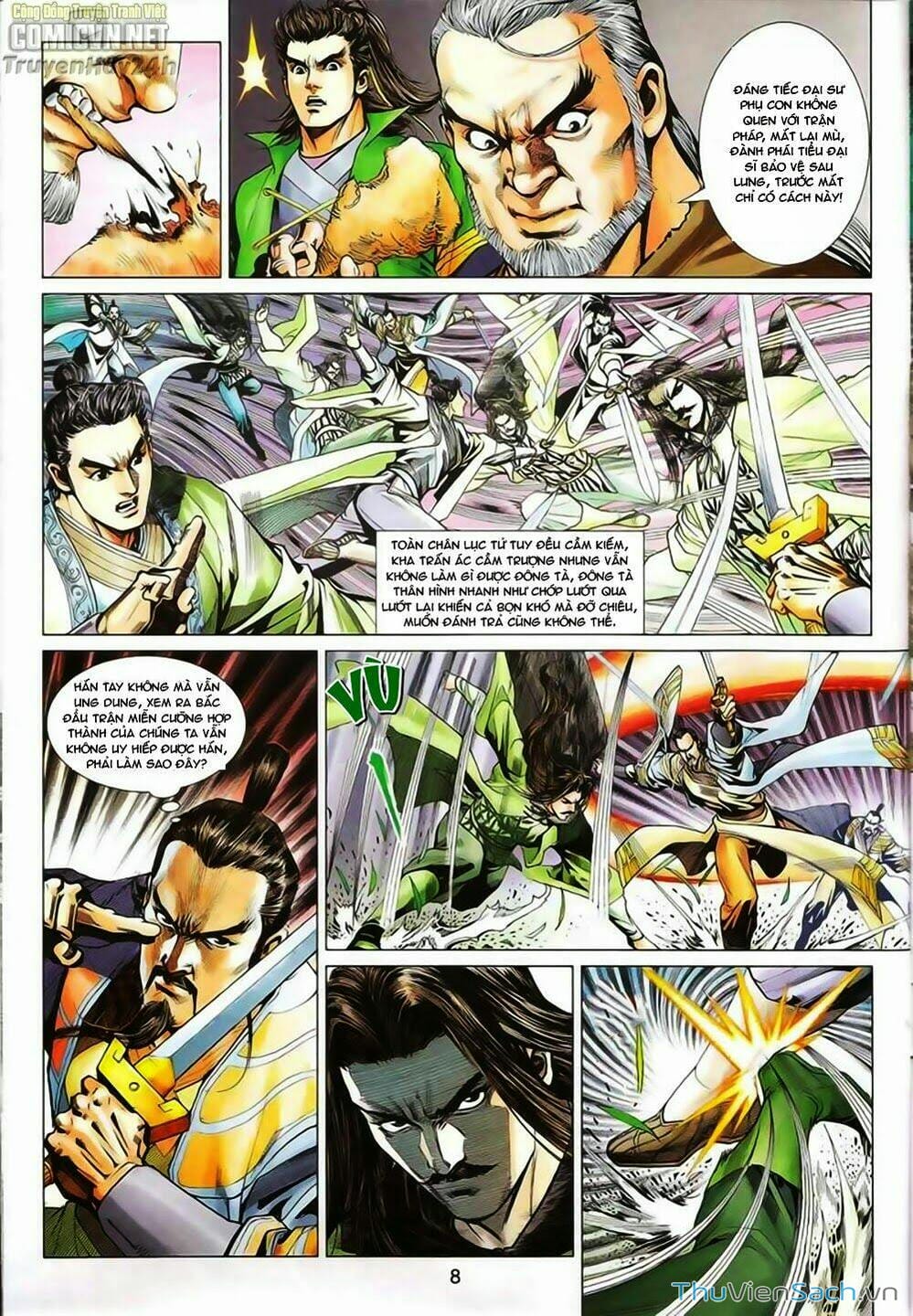 Truyện Tranh Anh Hùng Xạ Điêu - Manhua trang 4