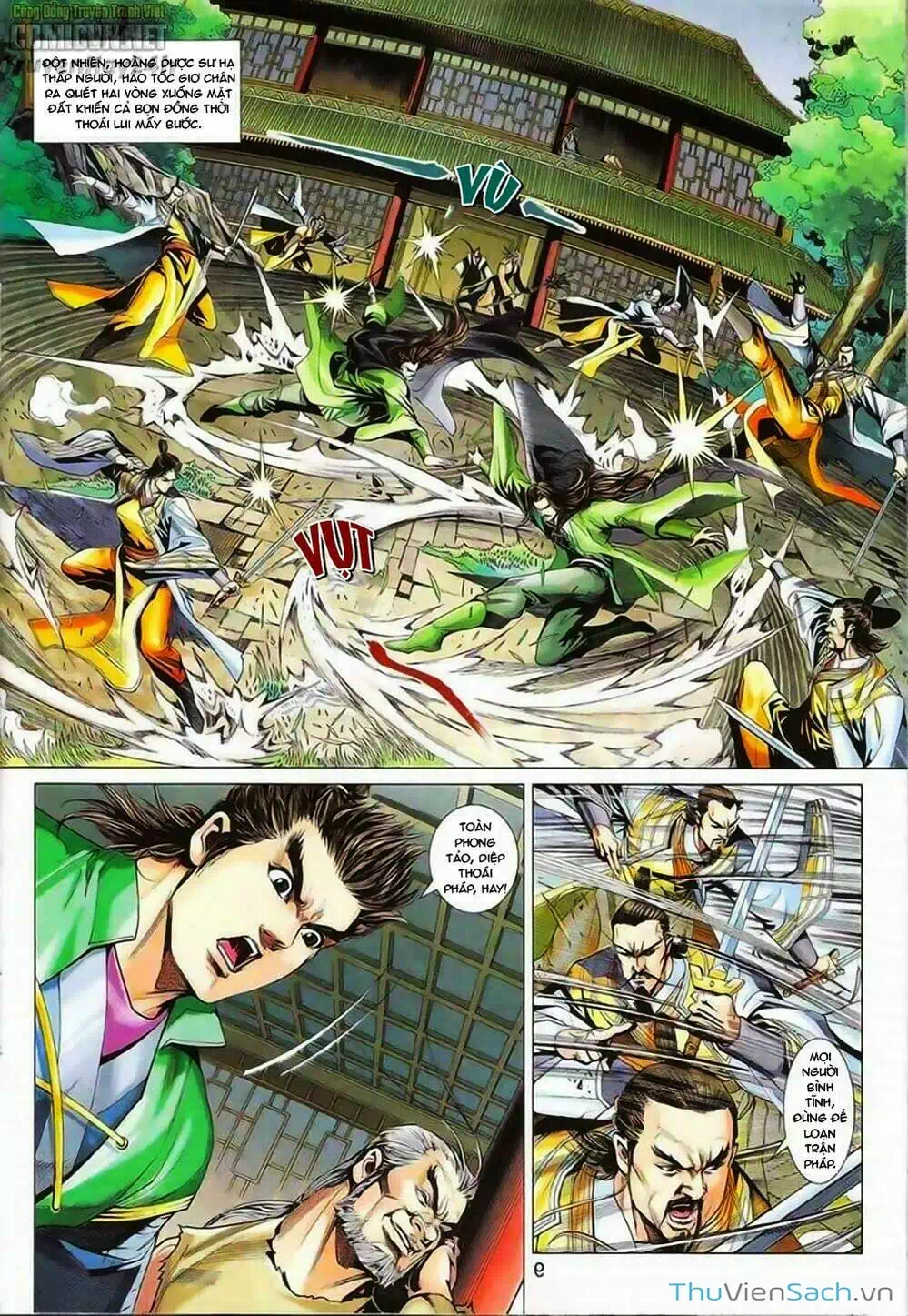 Truyện Tranh Anh Hùng Xạ Điêu - Manhua trang 4
