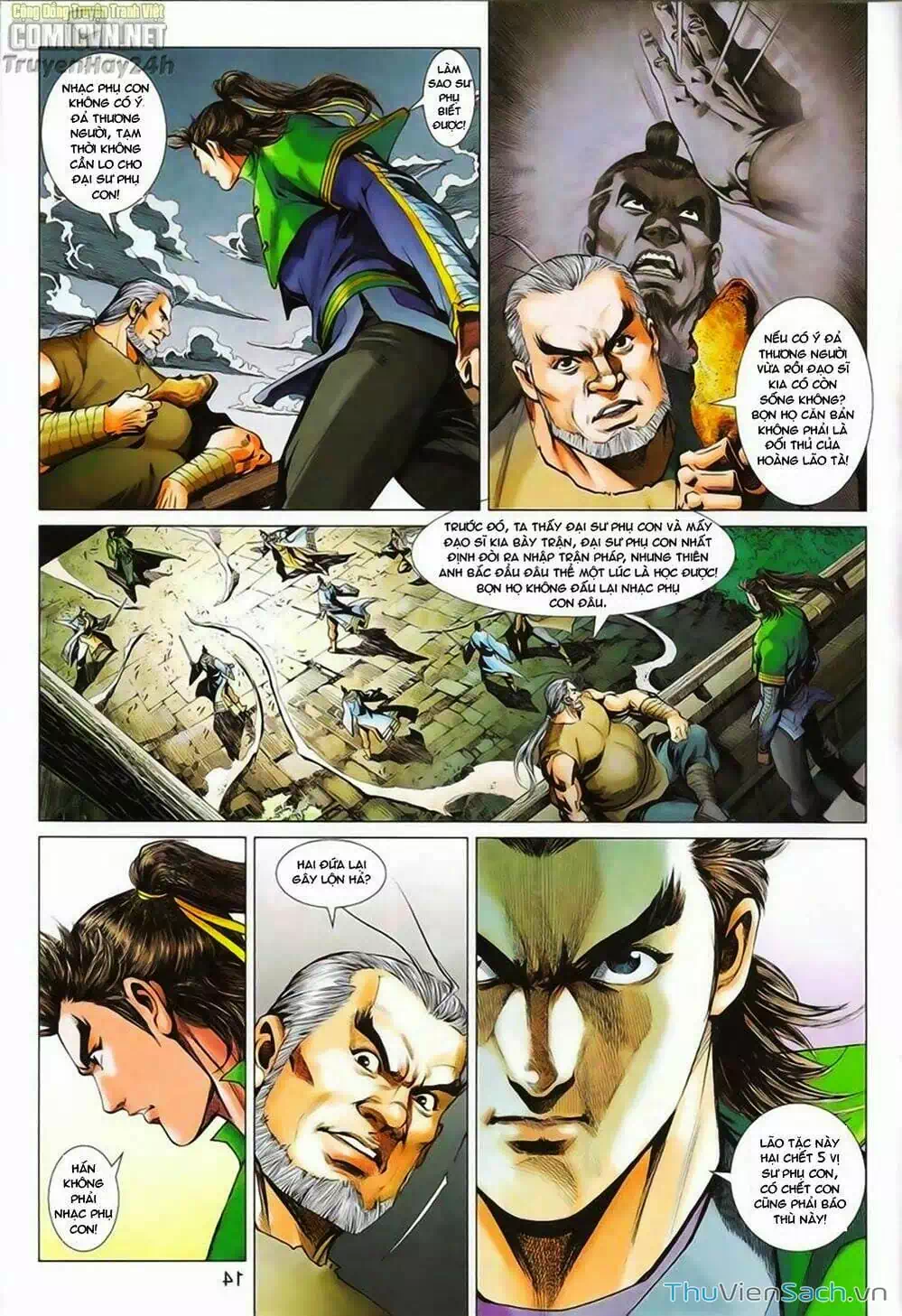 Truyện Tranh Anh Hùng Xạ Điêu - Manhua trang 4