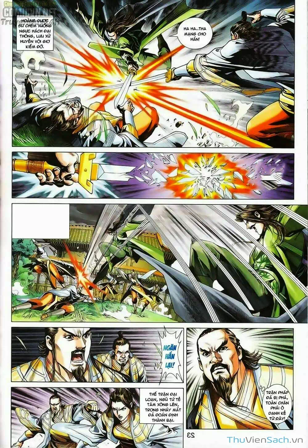 Truyện Tranh Anh Hùng Xạ Điêu - Manhua trang 4