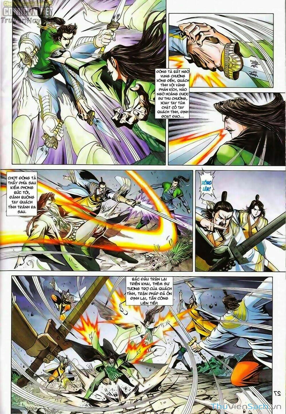 Truyện Tranh Anh Hùng Xạ Điêu - Manhua trang 2830