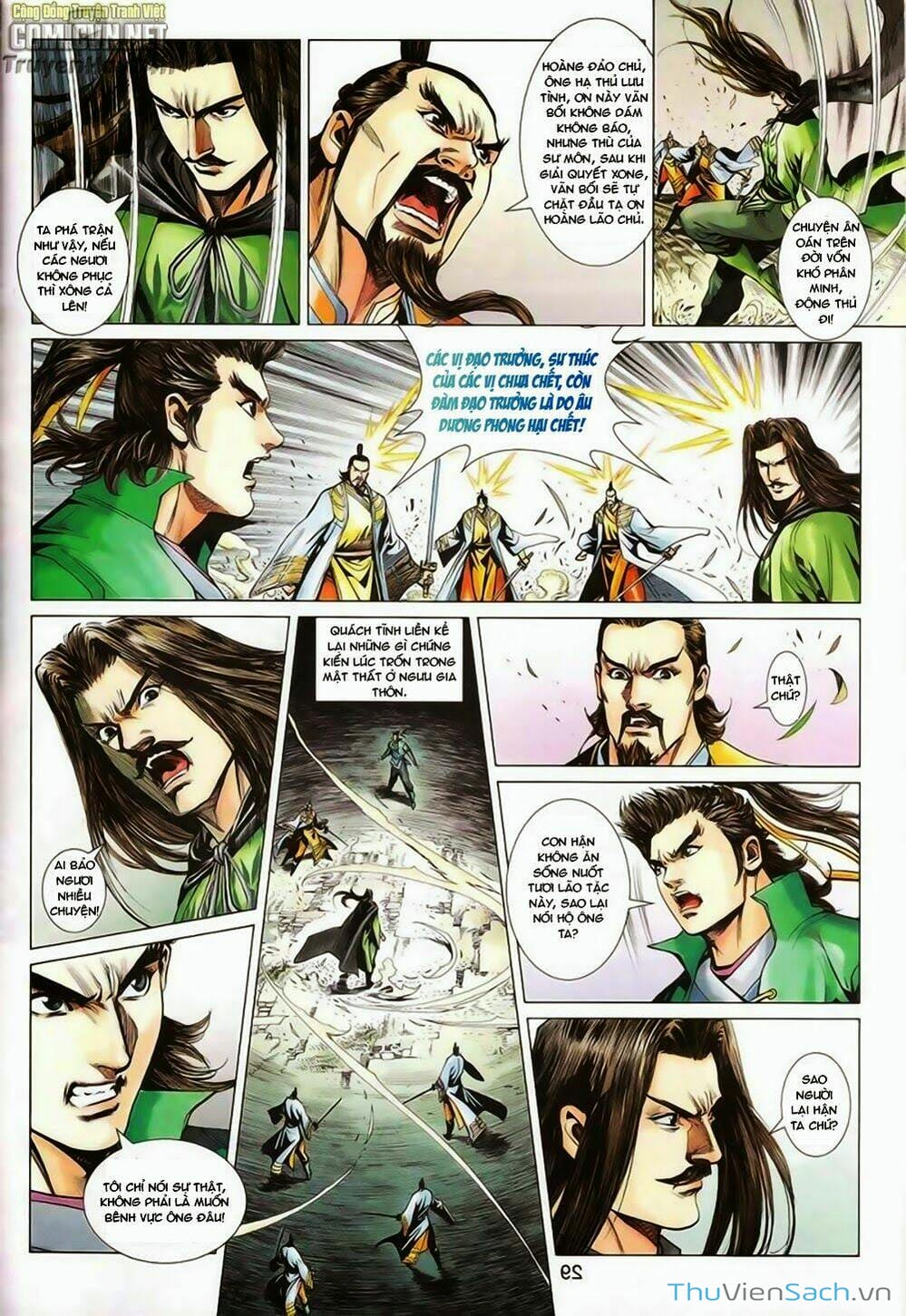 Truyện Tranh Anh Hùng Xạ Điêu - Manhua trang 4