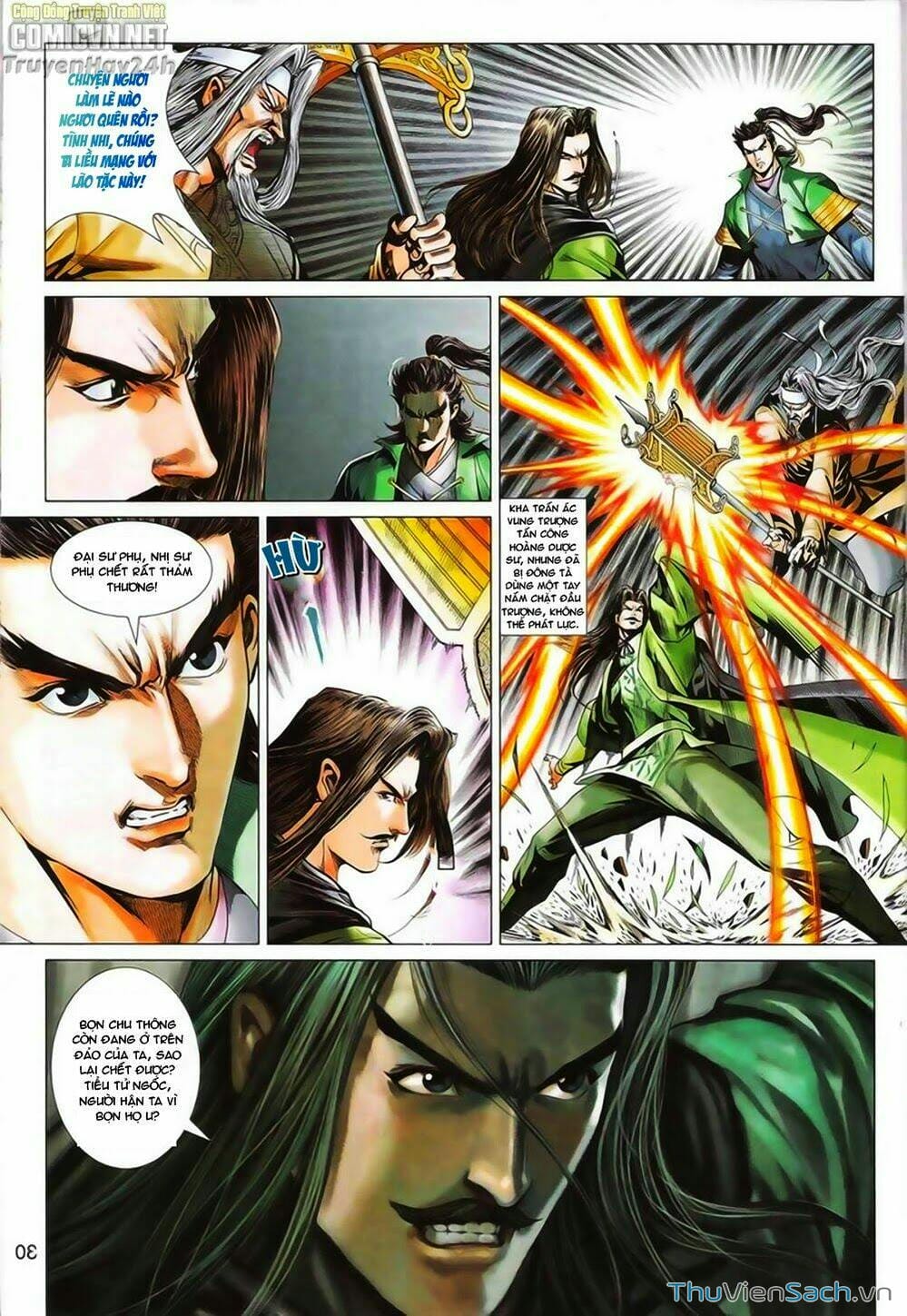 Truyện Tranh Anh Hùng Xạ Điêu - Manhua trang 4