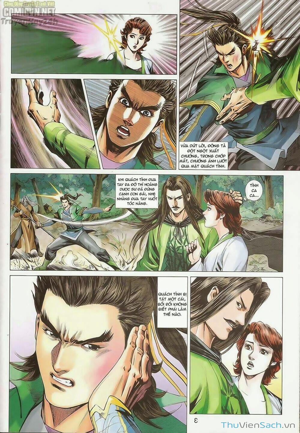 Truyện Tranh Anh Hùng Xạ Điêu - Manhua trang 4