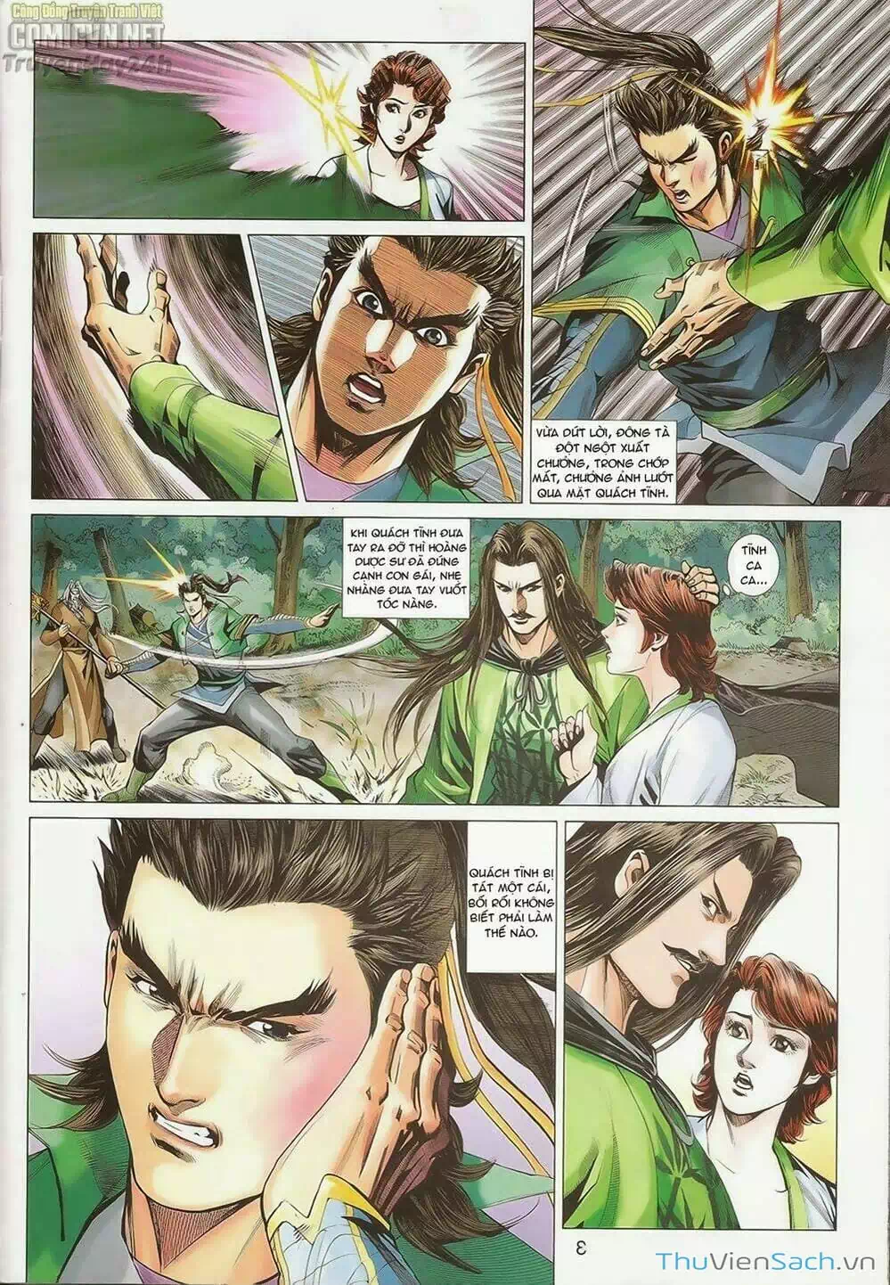 Truyện Tranh Anh Hùng Xạ Điêu - Manhua trang 4