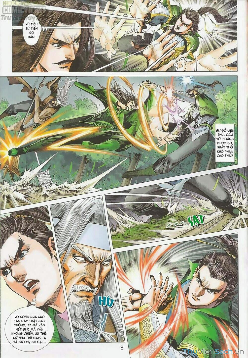 Truyện Tranh Anh Hùng Xạ Điêu - Manhua trang 4