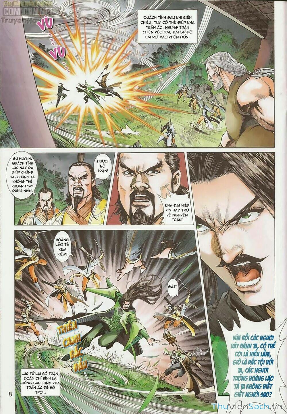 Truyện Tranh Anh Hùng Xạ Điêu - Manhua trang 4