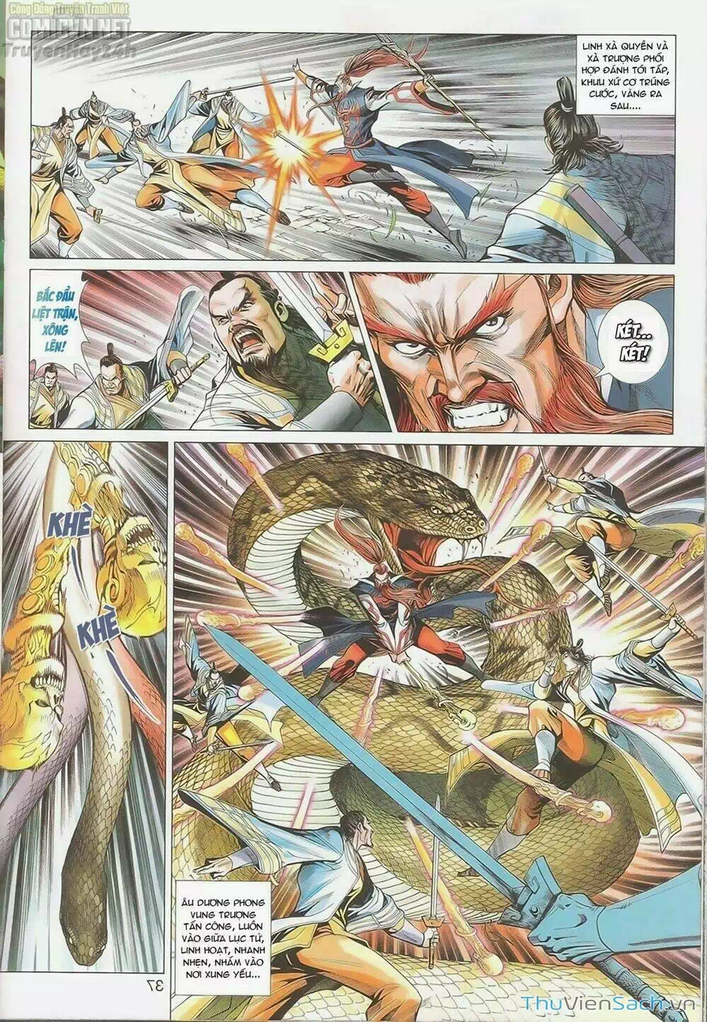 Truyện Tranh Anh Hùng Xạ Điêu - Manhua trang 4