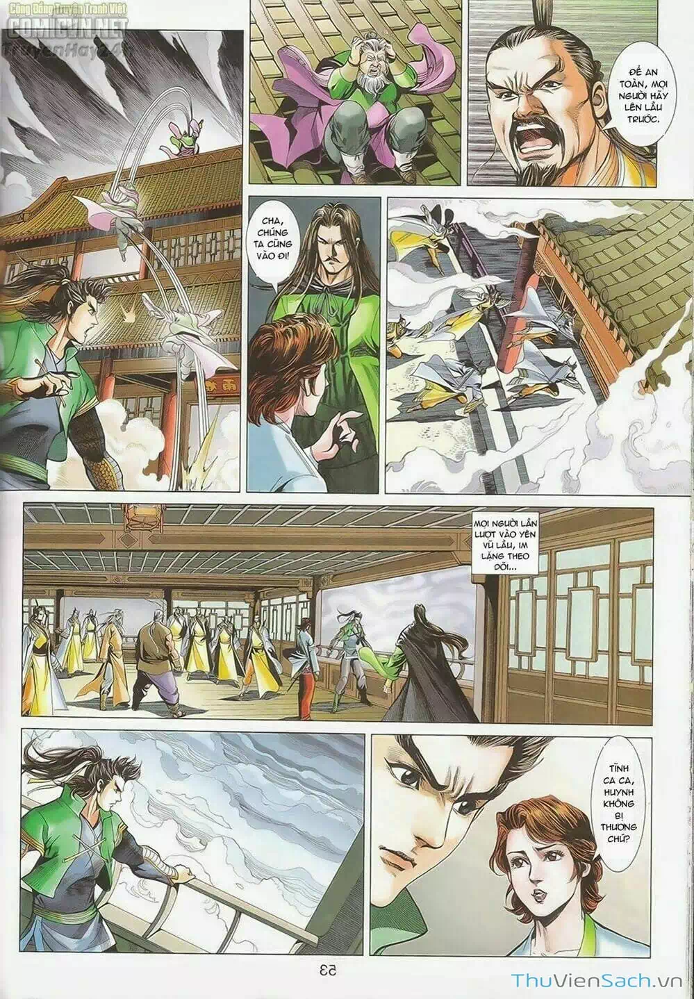 Truyện Tranh Anh Hùng Xạ Điêu - Manhua trang 4