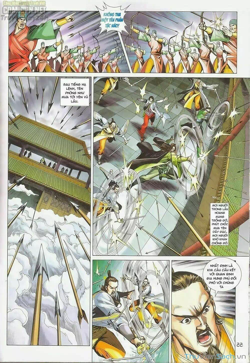 Truyện Tranh Anh Hùng Xạ Điêu - Manhua trang 4