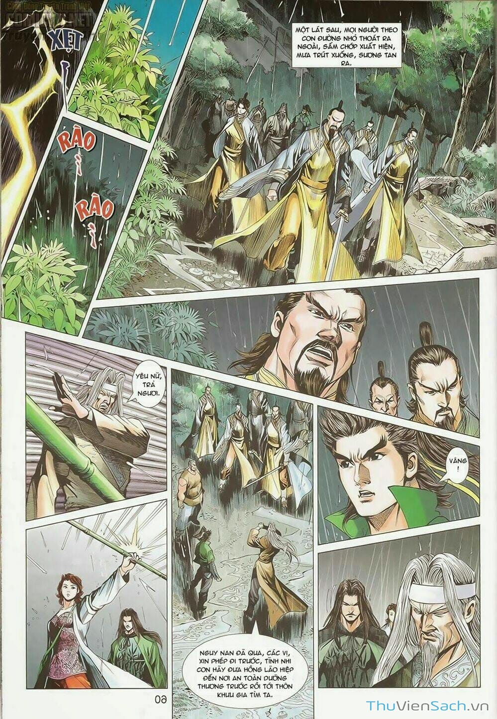 Truyện Tranh Anh Hùng Xạ Điêu - Manhua trang 4
