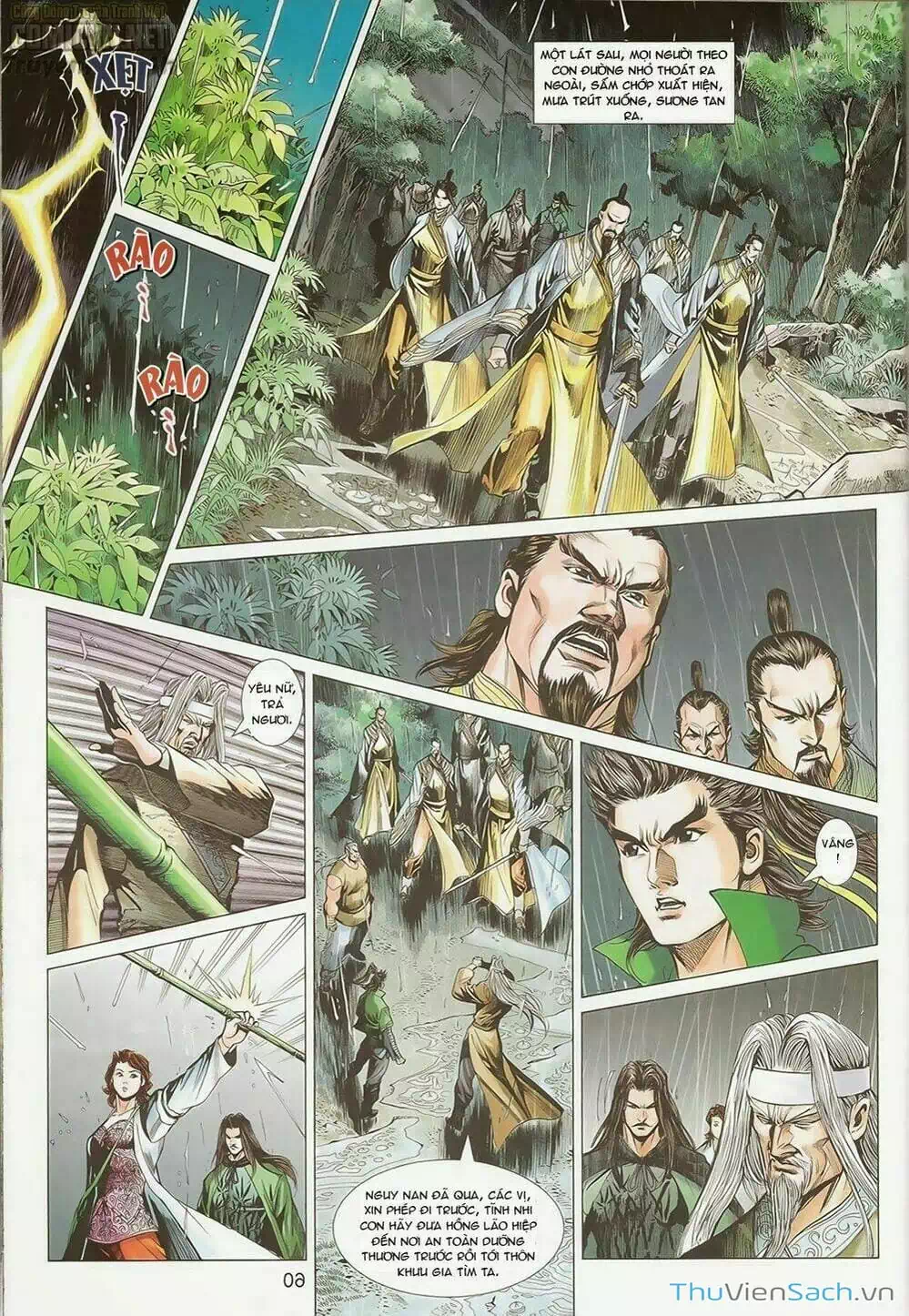 Truyện Tranh Anh Hùng Xạ Điêu - Manhua trang 4