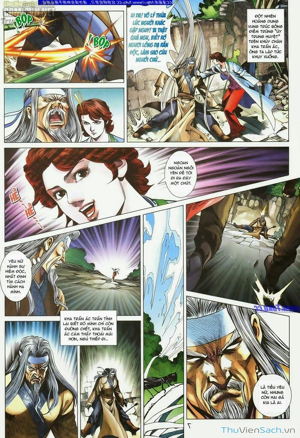 Truyện Tranh Anh Hùng Xạ Điêu - Manhua trang 2909