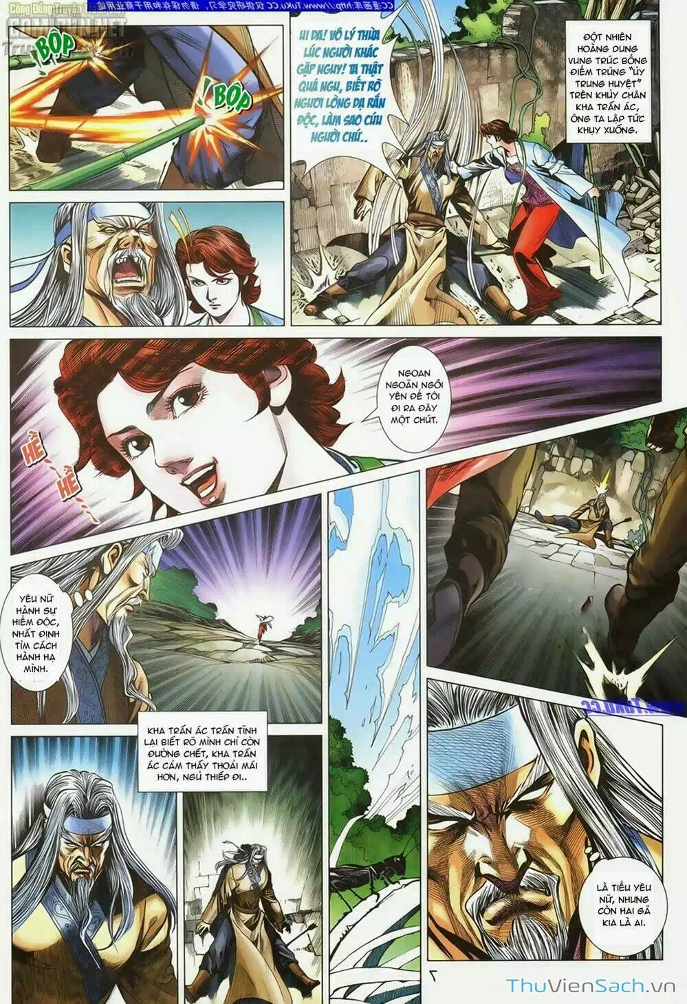Truyện Tranh Anh Hùng Xạ Điêu - Manhua trang 4