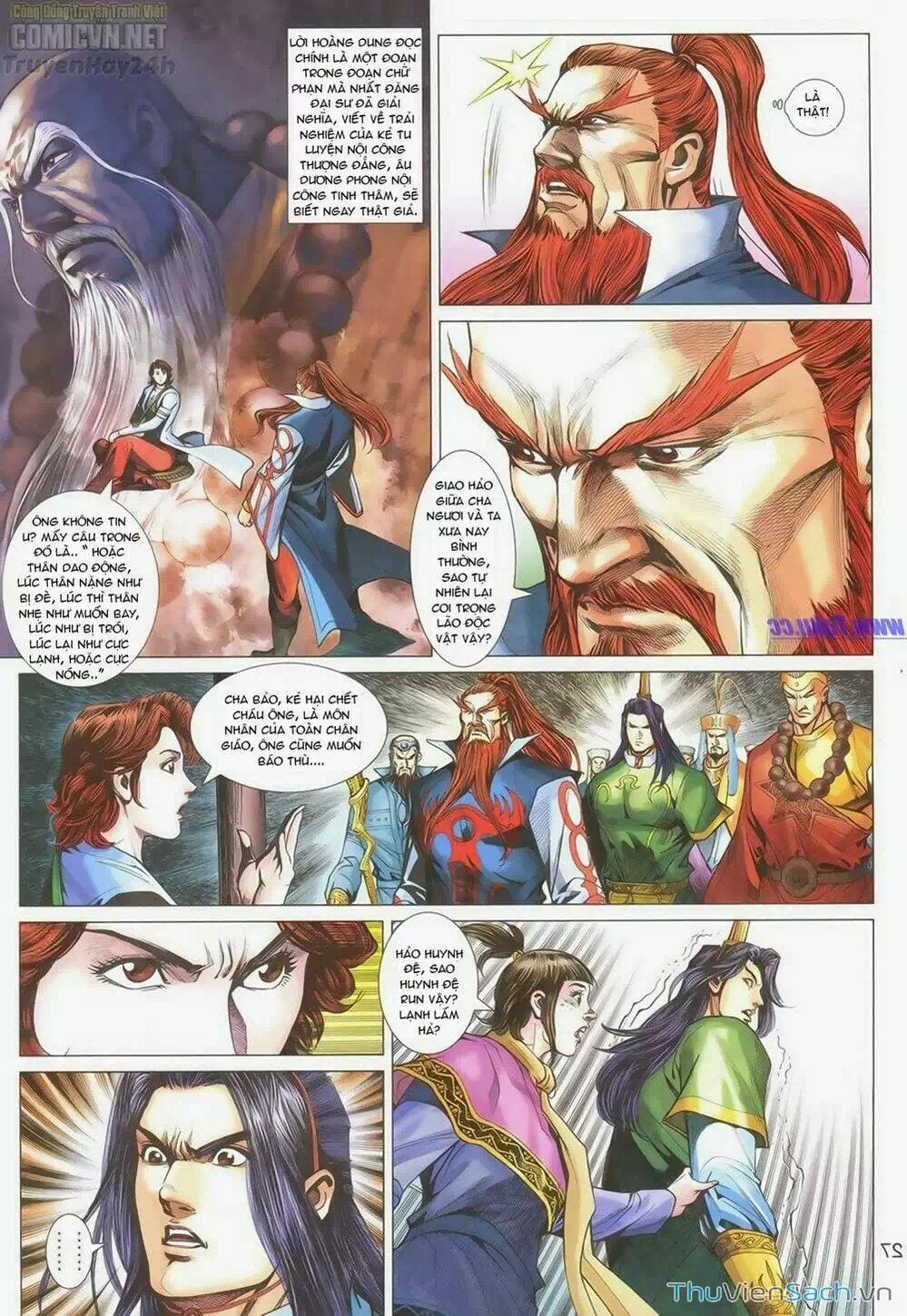 Truyện Tranh Anh Hùng Xạ Điêu - Manhua trang 4