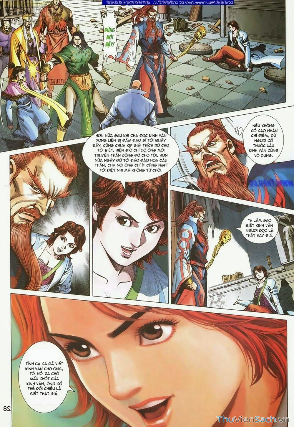 Truyện Tranh Anh Hùng Xạ Điêu - Manhua trang 2929