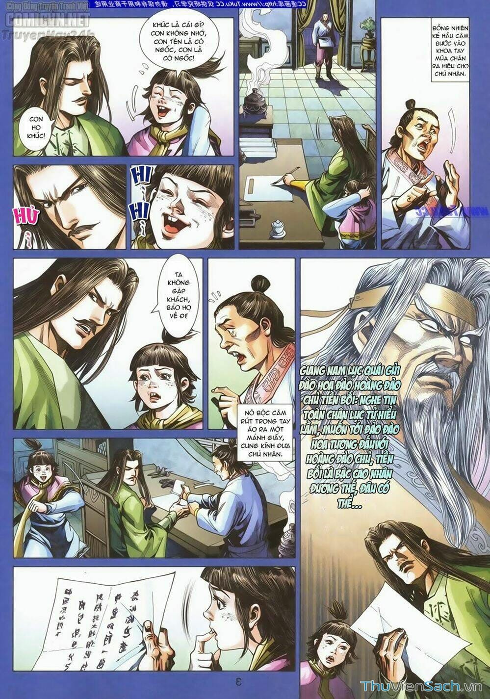 Truyện Tranh Anh Hùng Xạ Điêu - Manhua trang 2936