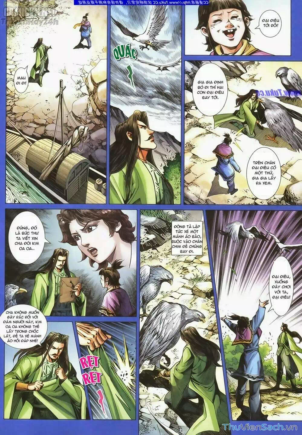 Truyện Tranh Anh Hùng Xạ Điêu - Manhua trang 4