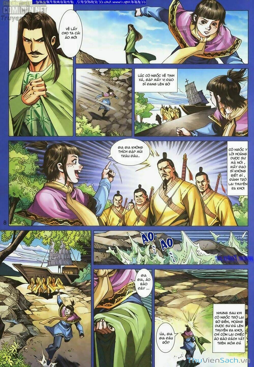 Truyện Tranh Anh Hùng Xạ Điêu - Manhua trang 2941