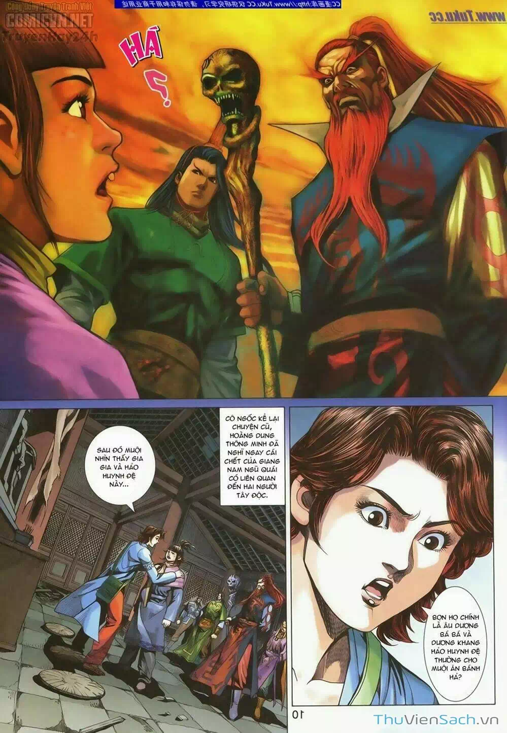 Truyện Tranh Anh Hùng Xạ Điêu - Manhua trang 4