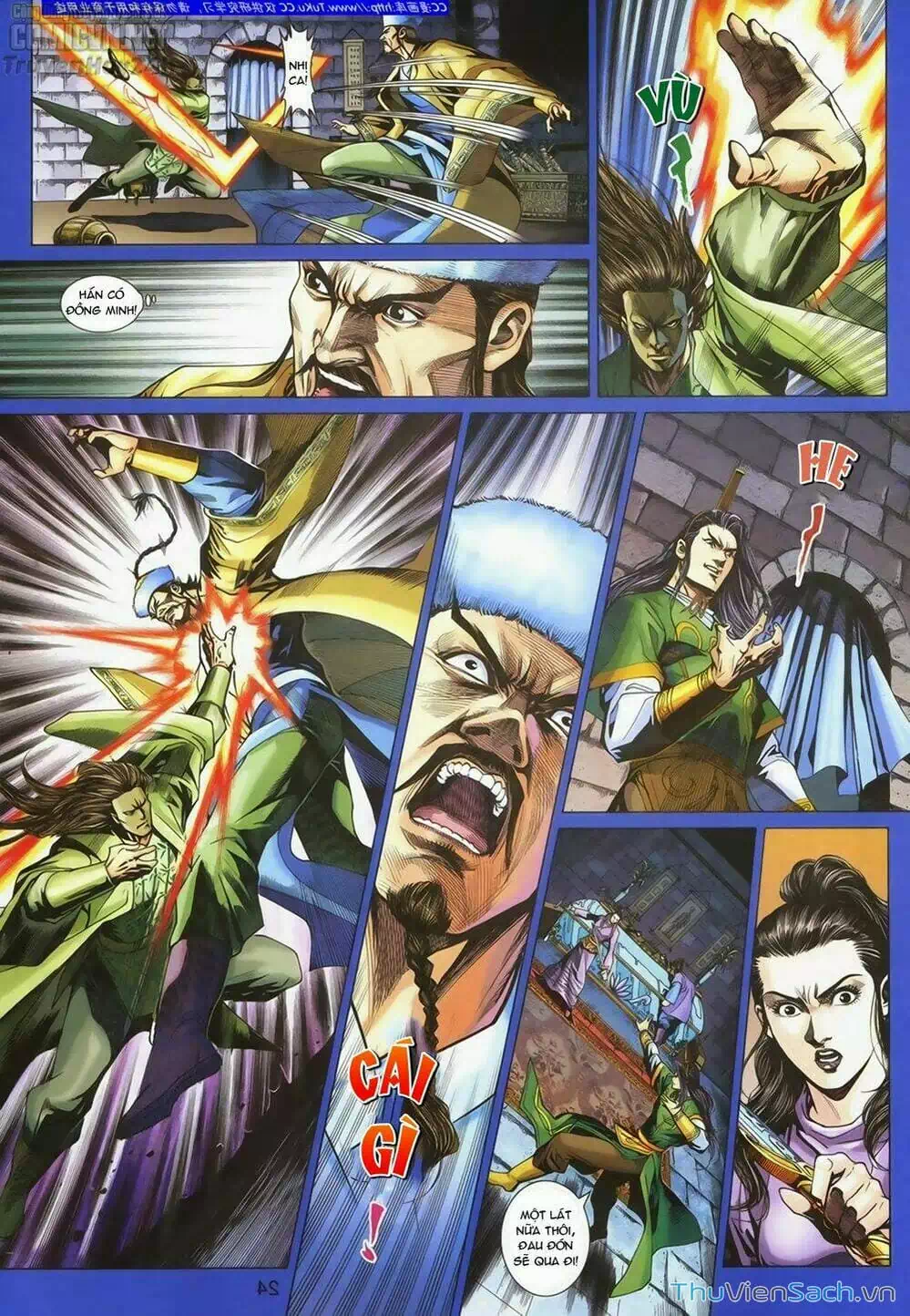 Truyện Tranh Anh Hùng Xạ Điêu - Manhua trang 4